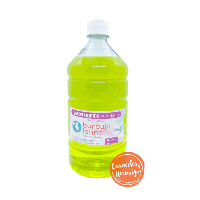 Jabon Liquido para manos Manzana "Burbuja Latina" 950mL