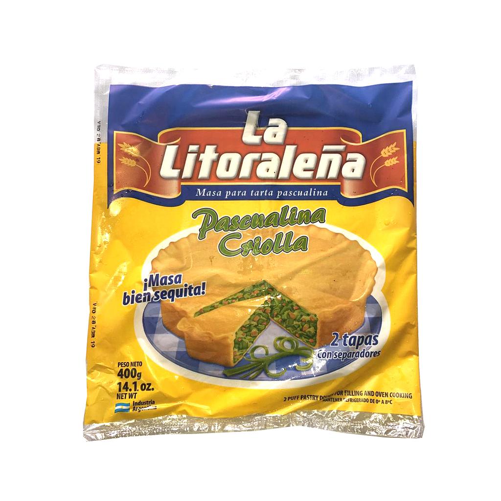 Pascualina Criolla 2u 400g "La Litoraleña"
