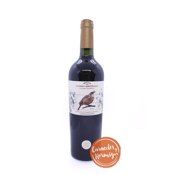 Vino Cabernet Sauvignon Roble "Cavas del Artesano" 750mL
