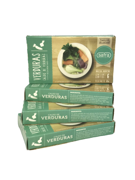 Caldito de verdura 6U "Safra"