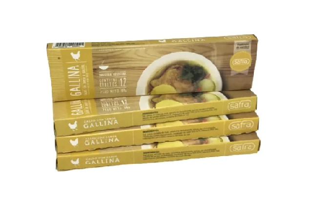 Caldito de gallina 12U "Safra"