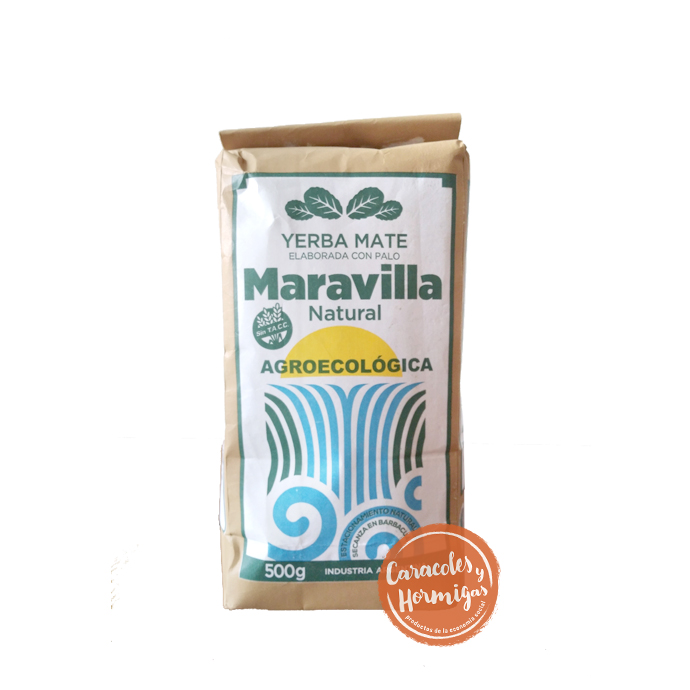 Yerba Mate Agroecológica &quot;Maravilla&quot; Agroecológica 500gr