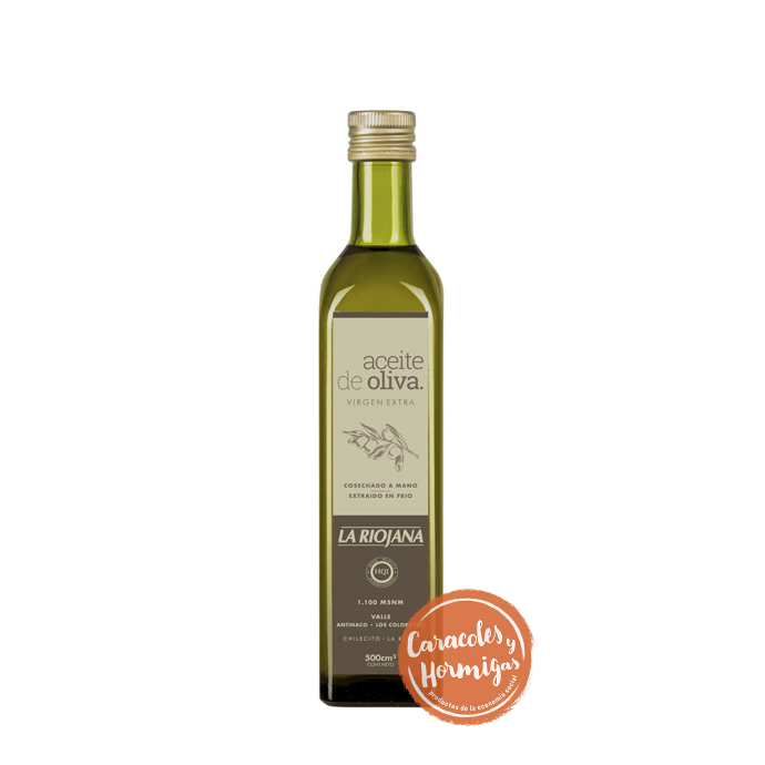 Aceite de Oliva &quot;La Riojana&quot; Extra Virgen 500cc