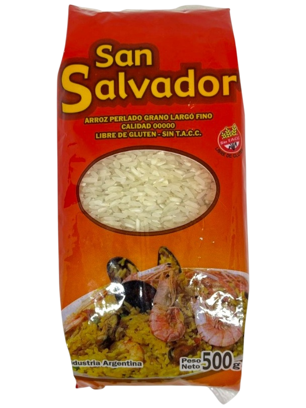 Arroz largo Fino 500gr "San Salvador"