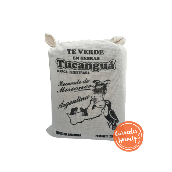 Te Verde en hebras 250g en LIENZO "Tucangua"