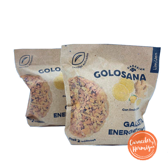 Galleta de Limón y CHOCOLATE BLANCO 2 u. &quot;Golosana&quot;