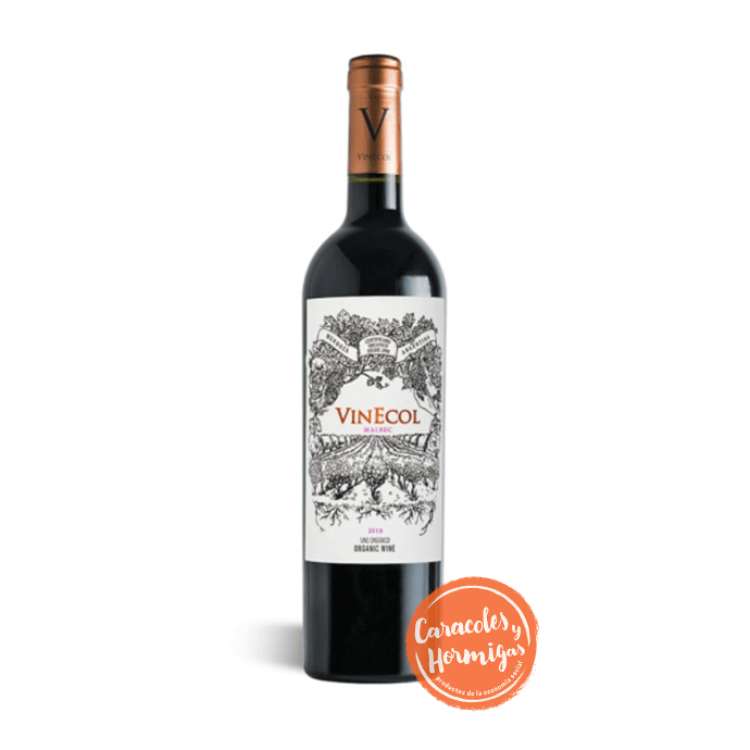 Vino Malbec Organico &quot;Vinecol&quot;  750ml