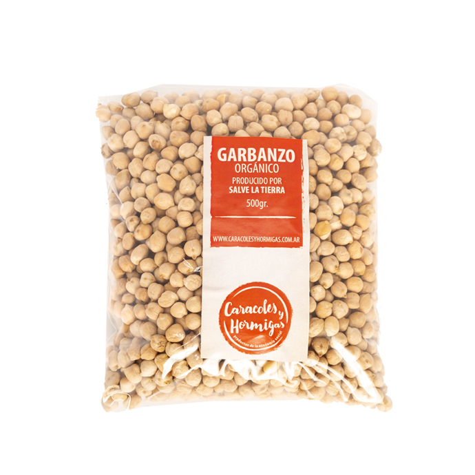 Garbanzo organico fraccionado 1k "Salve la tierra"