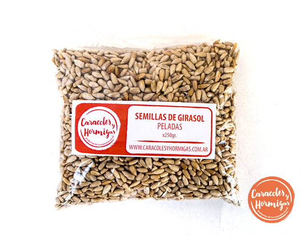 Semillas de GIRASOL agroecologicas fraccionada 250g "Salve la Tierra"