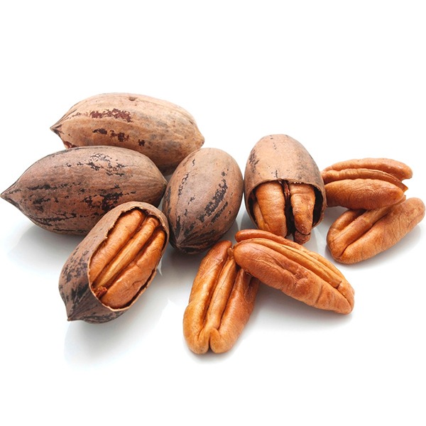 Nuez Pecan con cascara agroecologicas fraccionadas 500g