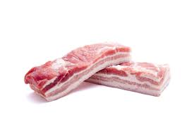 Panceta Ahumada con Cuero EN TROZO 200g "Torgelon 58" - envasado al vacio