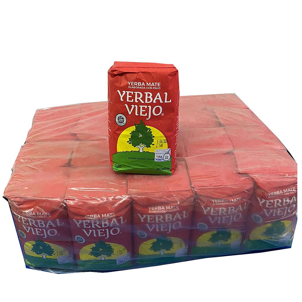 PACK 20U Yerba Mate &quot;Yerbal Viejo&quot; de 500g