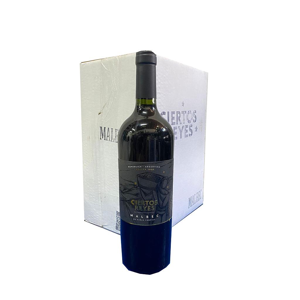 CAJA 6u Vino Malbec "Ciertos Reyes" 750ml