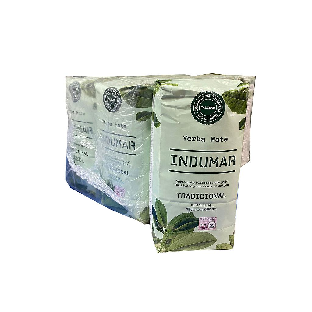 PACK 8U Yerba Mate "Indumar" de 1K