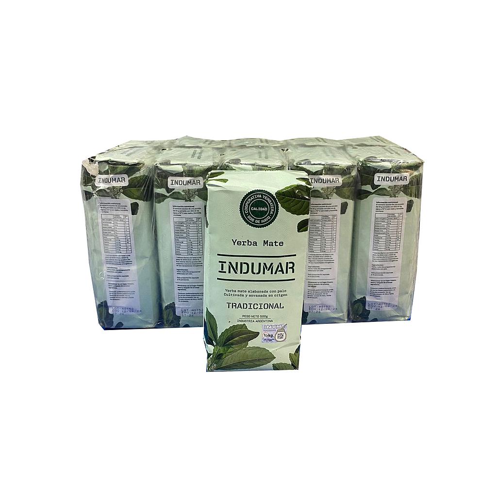 PACK 10U Yerba Mate &quot;Indumar&quot; de 500g