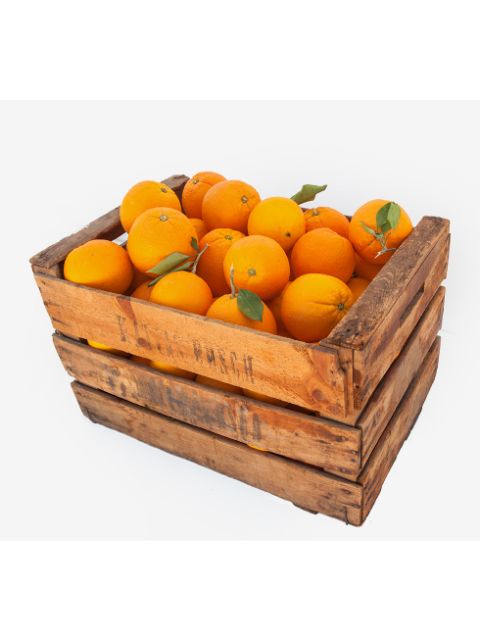 CAJON 15K Naranja ombligo agroecologica