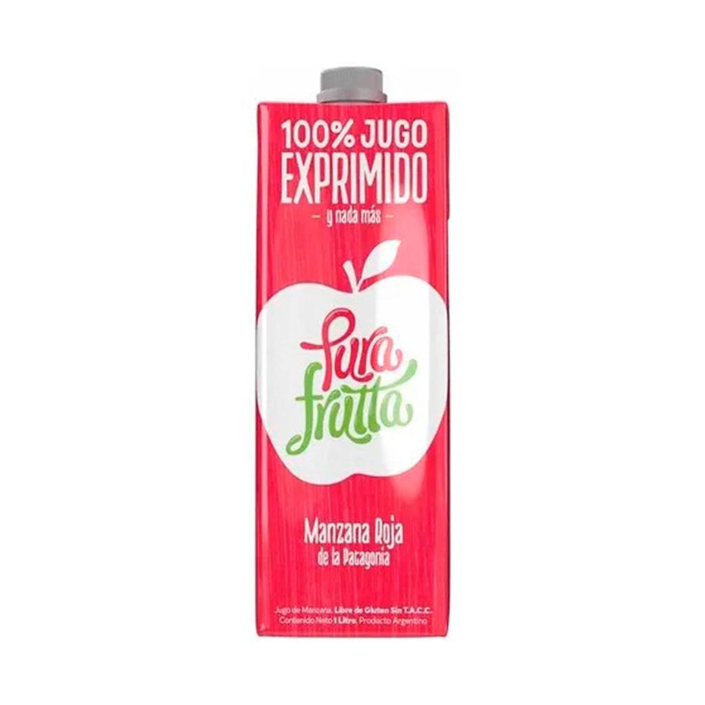 Jugo Manzana Roja 1L "Pura Frutta"
