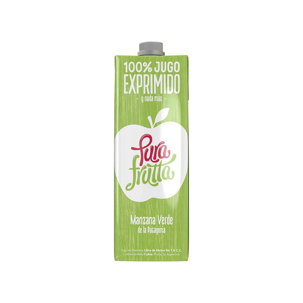 Jugo Manzana Verde &quot;Pura Frutta&quot; 1 L