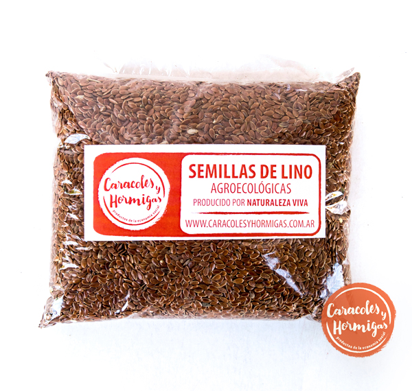 Semillas de LINO agroecologicas 100g "Salve la Tierra"