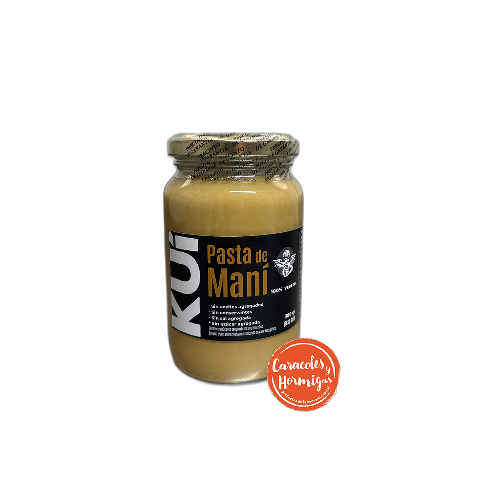 Pasta de Mani Natural &quot;KUI&quot; 380g