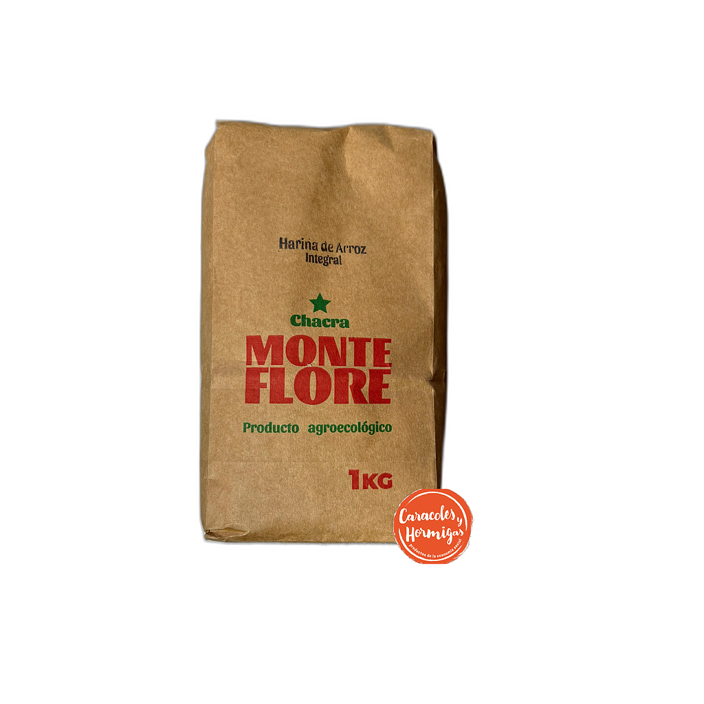 Harina de Arroz Integral &quot;Monte Flore&quot; 1k