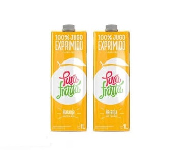 COMBO 2 Jugos Naranja &quot;Pura Frutta&quot; 1 L