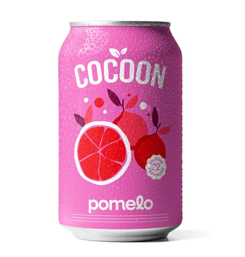 Gaseosa Pre-Probiotica Pomelo "Cocoon" 354cc