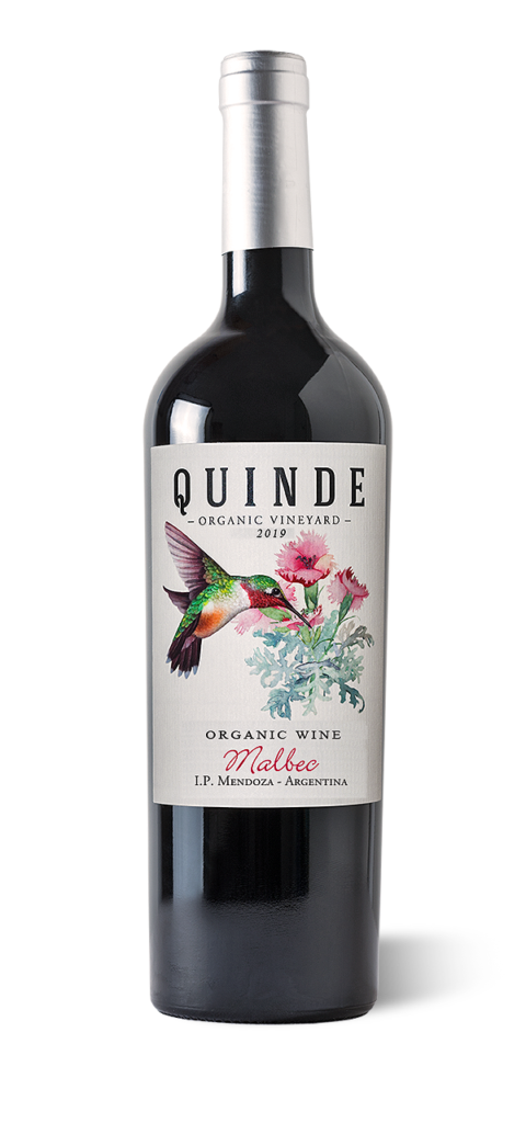 Vino Malbec Organico "Quinde" 750ml