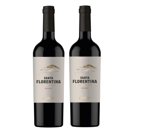 PROMO 2 Vinos Malbec "Santa Florentina" 750ml