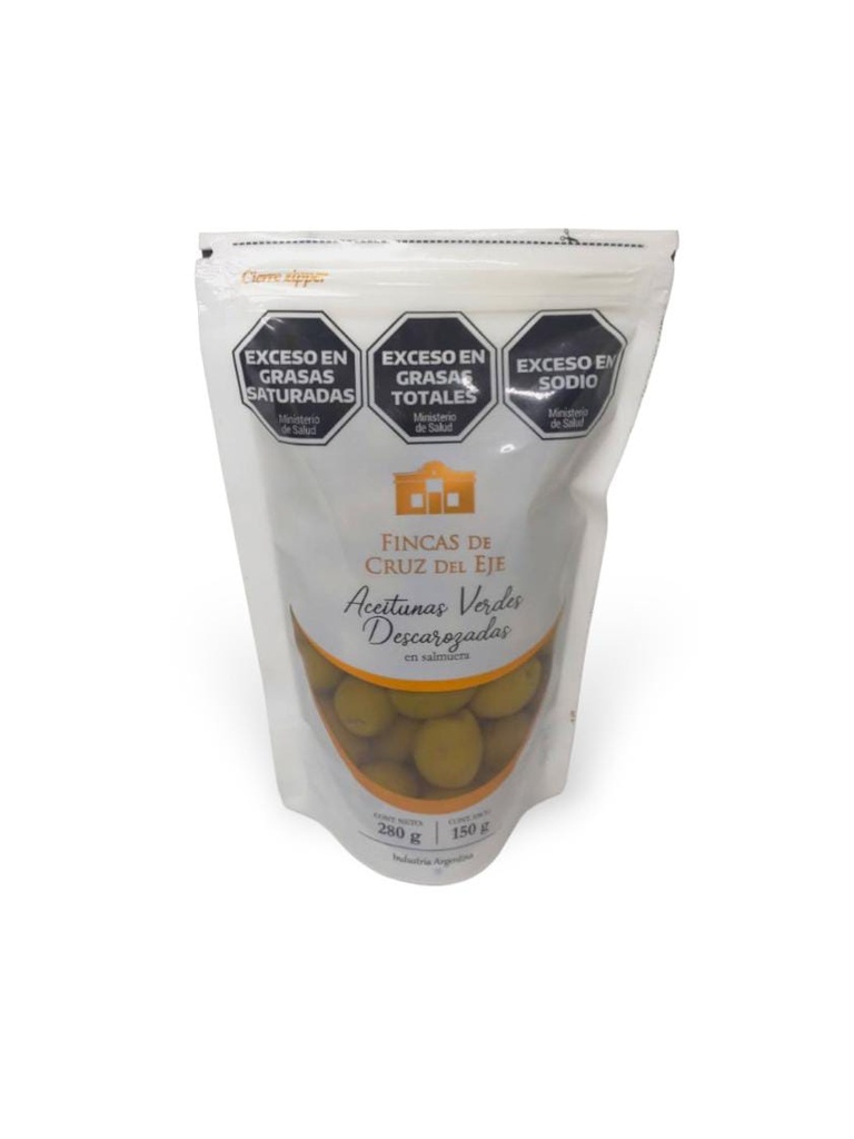 Aceitunas Verdes "Fincas de Cruz del Eje" 150g